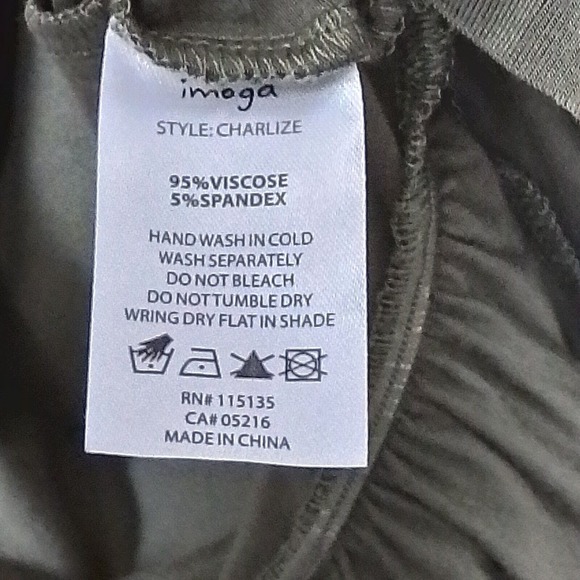 Imoga Girls Charlize Peplum Tank Top Sz 10 Sage Green Jewel Rhinestone Pocket - Picture 8 of 10